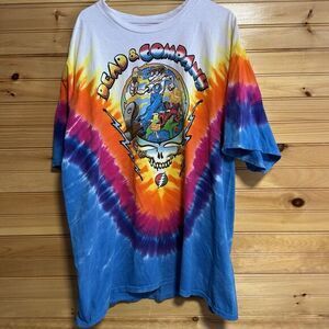 2023 Dead and Company The Final Tour Event Tie Dye Ice Cream Shirt Size XXXL